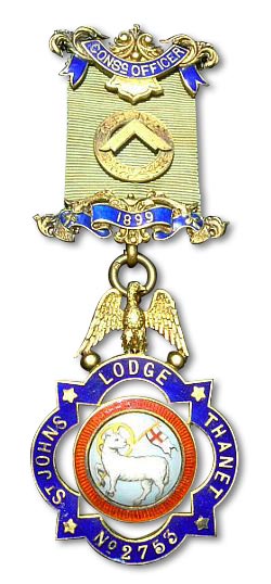 Consecrating Officers Jewel of 1899